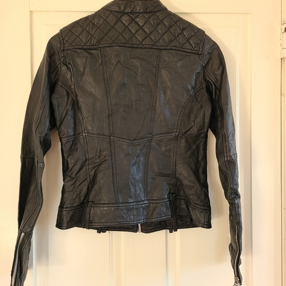 VINTAGE - Leather jacket - Picture 6 of 10